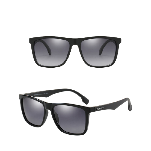 Dubery Polarized Sunglasses 100 UV Protection Black/Gray D150 C2