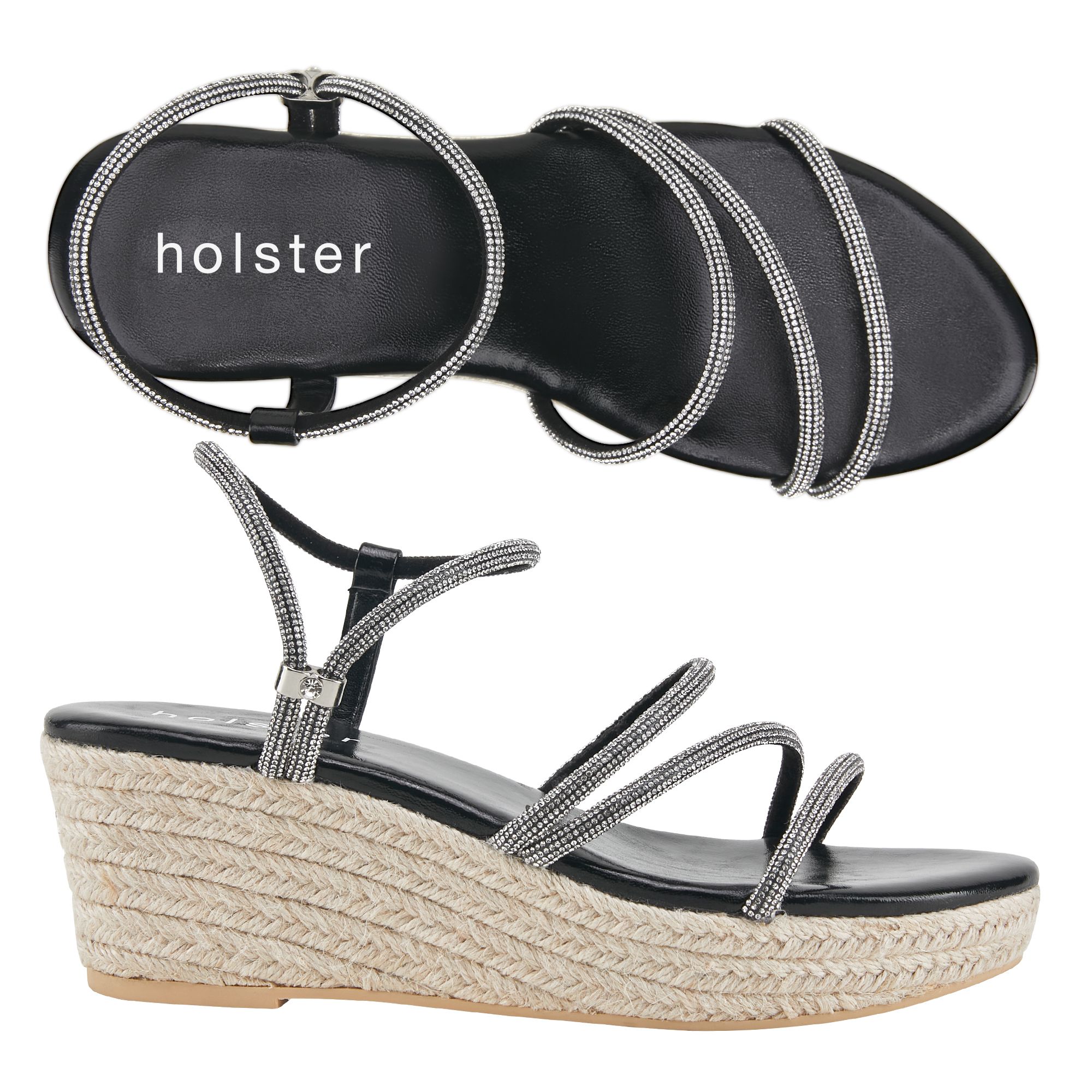 Holster Viva Espadrille Black Sabyne.co.za