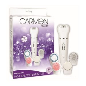 Carmen - Facial Epilator & Brush Set