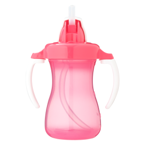 PIGEON PETITE STRAW BOTTLE 150ML PINK